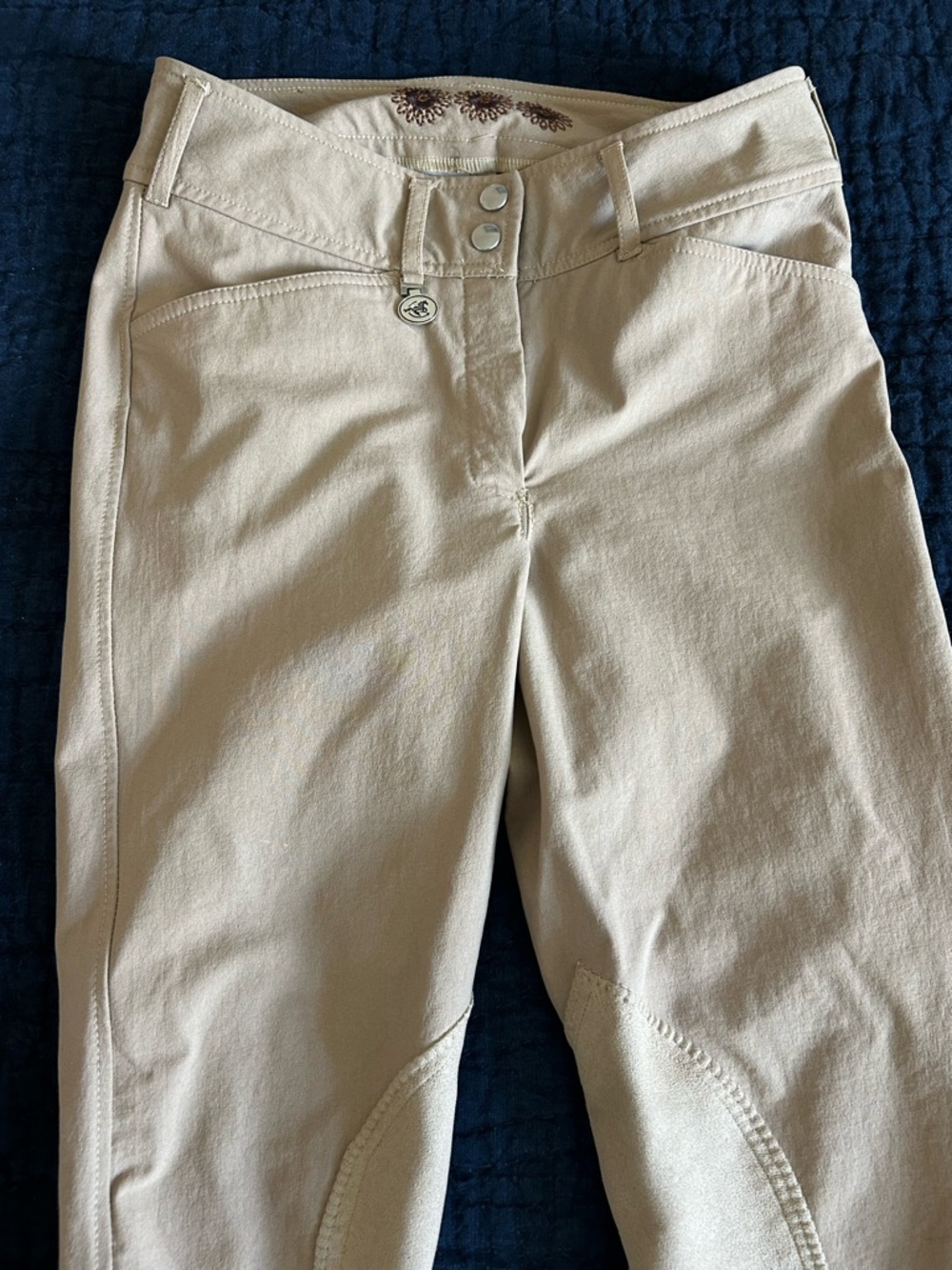 Women's Beige Riding Breeches